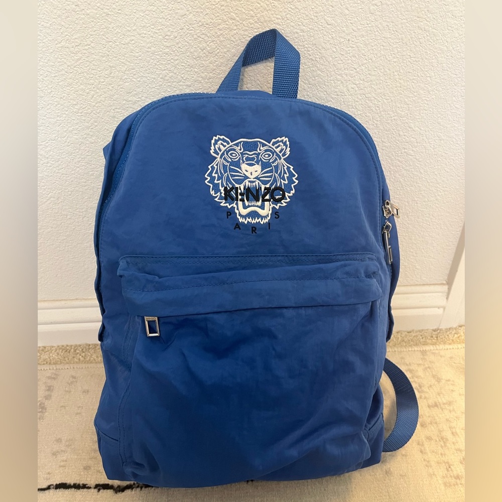 Kenzo Blue Backpack